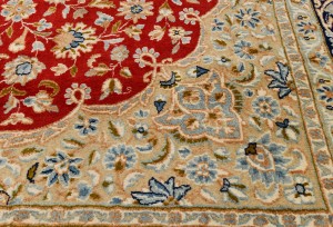 Vintage Traditional Floral 9X12 Kerman Persian Rug