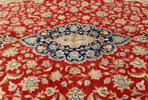 Vintage Traditional Floral 9X12 Kerman Persian Rug