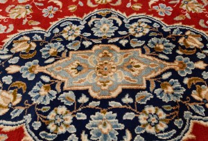 Vintage Traditional Floral 9X12 Kerman Persian Rug
