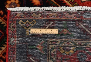 Dark Plum Vintage Tribal 4'6X7'0 Mussel Hamedan Persian Oriental Rug