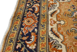 Vintage Floral Traditional 8X11 Heriz Persian Rug