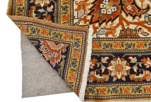 Vintage Floral Traditional 8X11 Heriz Persian Rug
