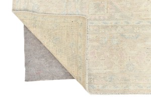 Taupe Floral Oushak Peshawar 8X10 Pakistan Oriental Rug