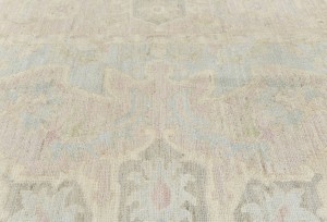 Traditional Floral Oushak Peshawar 9X12 Pakistan Oriental Rug