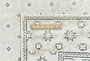 Antique Muted Floral 7'5X10'6 Distressed Vintage Oriental Rug