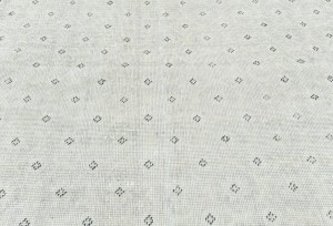 Antique Muted Floral 7'5X10'6 Distressed Vintage Oriental Rug