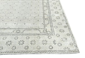 Antique Muted Floral 7'5X10'6 Distressed Vintage Oriental Rug