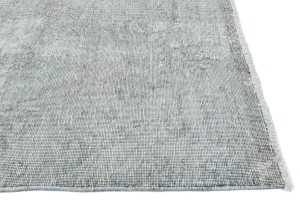 Antique Muted Floral 2'7X4'3 Distressed Vintage Oriental Rug