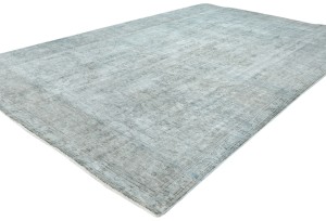 Antique Traditional Floral 6'5X'9'7 Distressed Vintage Oriental Rug
