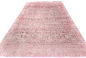 Antique Overdyed Traditional 5'7X'9'2 Distressed Vintage Oriental Rug