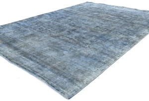 Antique Overdyed Traditional 6'4X9'7 Distressed Vintage Oriental Rug