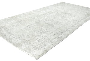 Antique Floral Traditional 5X9 Distressed Vintage Oriental Rug