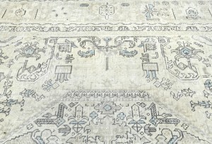 Antique Floral Traditional 6'5X10 Distressed Vintage Oriental Rug