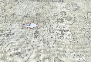 Antique Floral Traditional 5X8 Distressed Vintage Oriental Rug