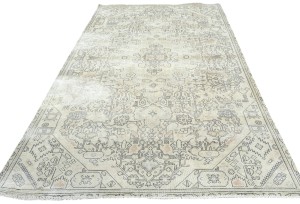 Antique Floral Traditional 5X9 Distressed Vintage Oriental Rug