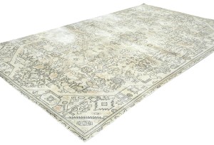 Antique Floral Traditional 5X9 Distressed Vintage Oriental Rug