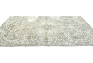 Antique Floral Traditional 5X9 Distressed Vintage Oriental Rug