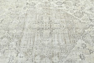 Antique Floral Traditional 5X7 Distressed Vintage Oriental Rug