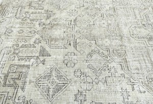 Antique Floral Traditional 5X7 Distressed Vintage Oriental Rug