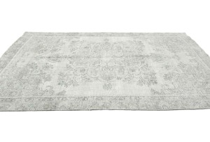 Antique Floral Traditional 6X9 Distressed Vintage Oriental Rug