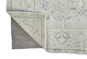 Antique Floral Traditional 6'8X9'3 Distressed Vintage Oriental Rug