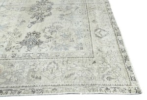 Antique Floral Traditional 6'8X9'3 Distressed Vintage Oriental Rug