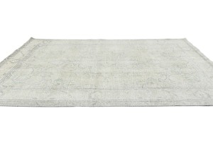 Antique Floral Traditional 6X10 Distressed Vintage Oriental Rug