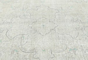 Antique Floral Traditional 6X10 Distressed Vintage Oriental Rug