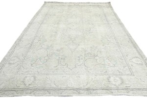 Antique Floral Traditional 6X10 Distressed Vintage Oriental Rug