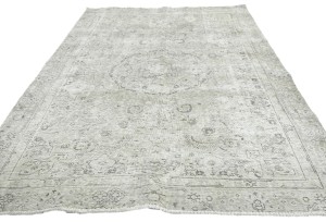 Antique Floral Traditional 6X8 Distressed Vintage Oriental Rug