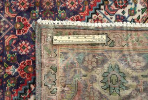 Semi Antique Floral Traditional 6'6X9'3 Distressed Vintage Oriental Rug