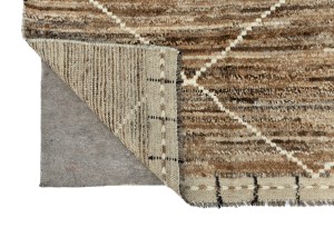 Beige Tribal Modern 7'7X10'5 Moroccan Style Oriental Rug