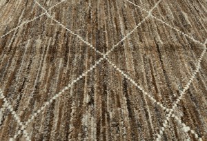 Beige Tribal Modern 7'7X10'5 Moroccan Style Oriental Rug