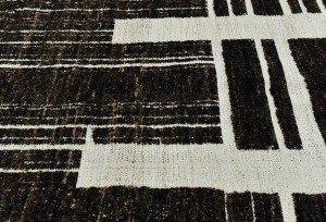 Dark Brown/Charcoal Tribal Modern 10'3X14'6 Moroccan Style Oriental Rug