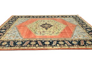 Geometric Tribal 8X10 Heriz Serapi Oriental Rug