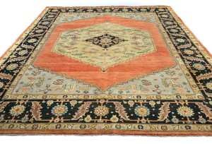 Geometric Tribal 8X10 Heriz Serapi Oriental Rug
