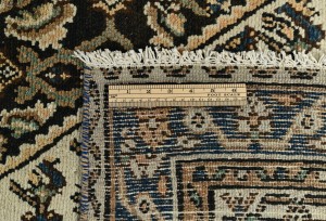 Light Peach Semi Antique Tribal 8'4X11'2 Vintage Oriental Rug