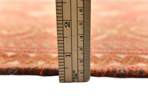 Semi Antique Scarlet Red Tribal 8'5X10'7 Vintage Oriental Rug