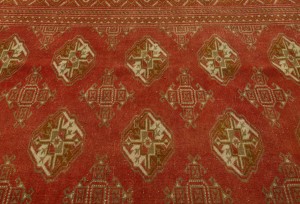 Semi Antique Scarlet Red Tribal 8'5X10'7 Vintage Oriental Rug