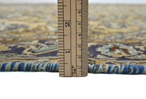 Semi Antique Cream Floral 3X6 Distressed Vintage Oriental Rug