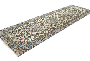 Semi Antique Floral Tribal 3X9 Vintage Oriental Runner Rug