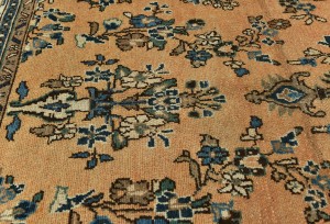 Semi Antique Floral Tribal 6'7X9'8 Vintage Oriental Rug