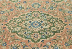 Semi Antique Floral Classic 5X8 Vintage Oriental Rug