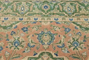 Semi Antique Floral Classic 5X8 Vintage Oriental Rug