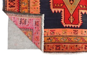 Vintage Geometric Tribal 5X10'5 Runner Oriental Rug