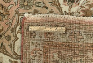 Light Peach Semi Antique Classic Floral 10X13 Vintage Oriental Rug