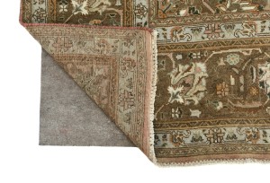 Light Peach Semi Antique Classic Floral 10X13 Vintage Oriental Rug