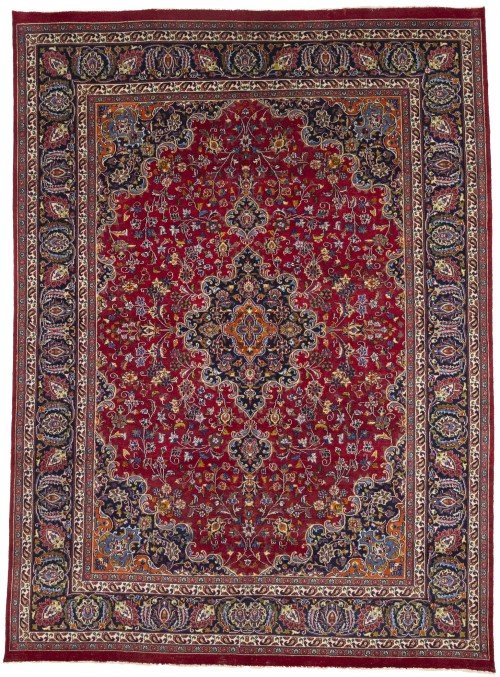 Vintage Traditional Floral 8X11 Semi Antique Oriental Rug