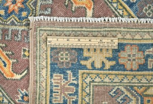 Pastel Brown Tribal Geometric 2X6 Kazak Pakistan Oriental Runner Rug