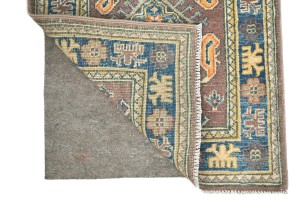 Pastel Brown Tribal Geometric 2X6 Kazak Pakistan Oriental Runner Rug